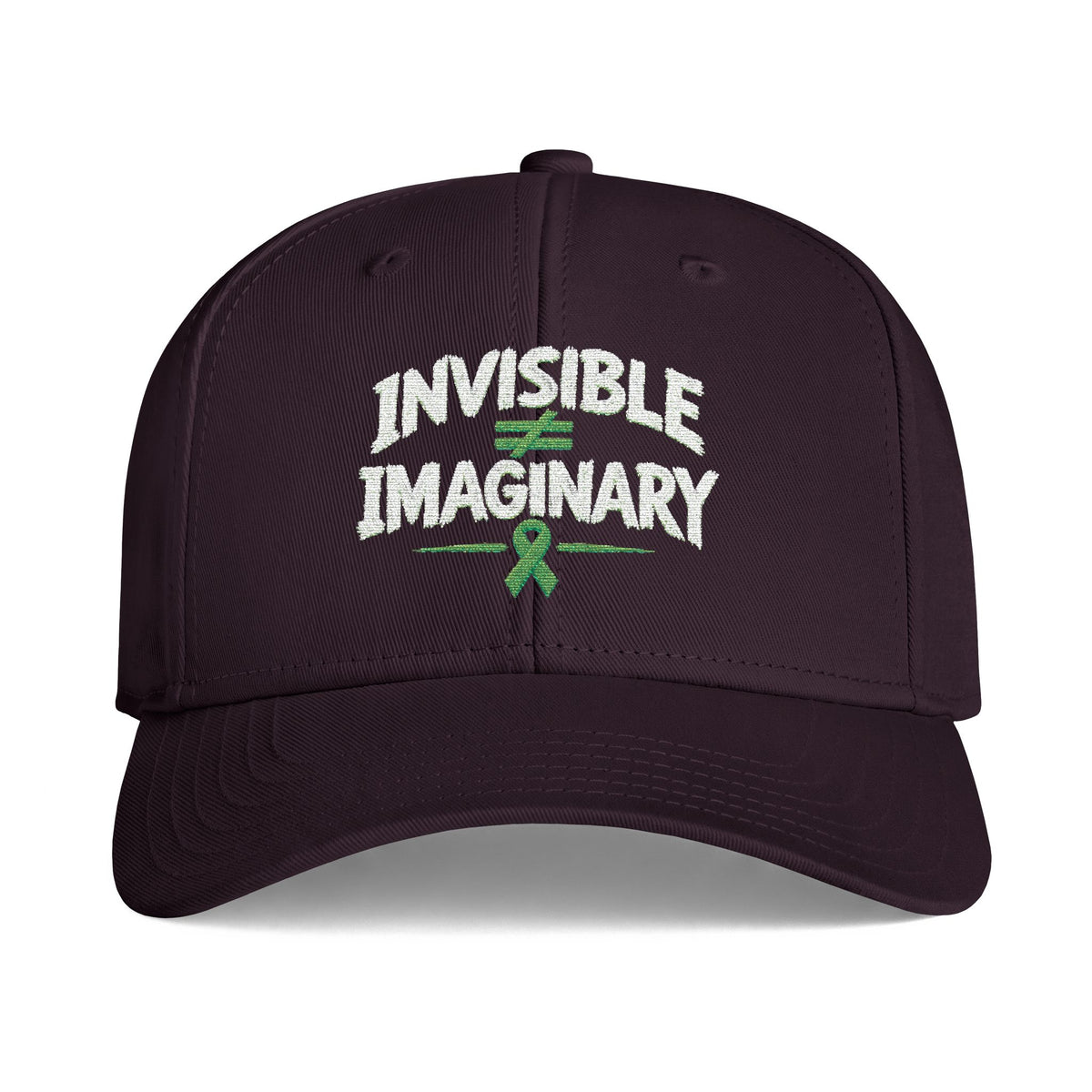 Invisible Imaginary Embroidered Cap – Mental Health Awareness Baseball Hat