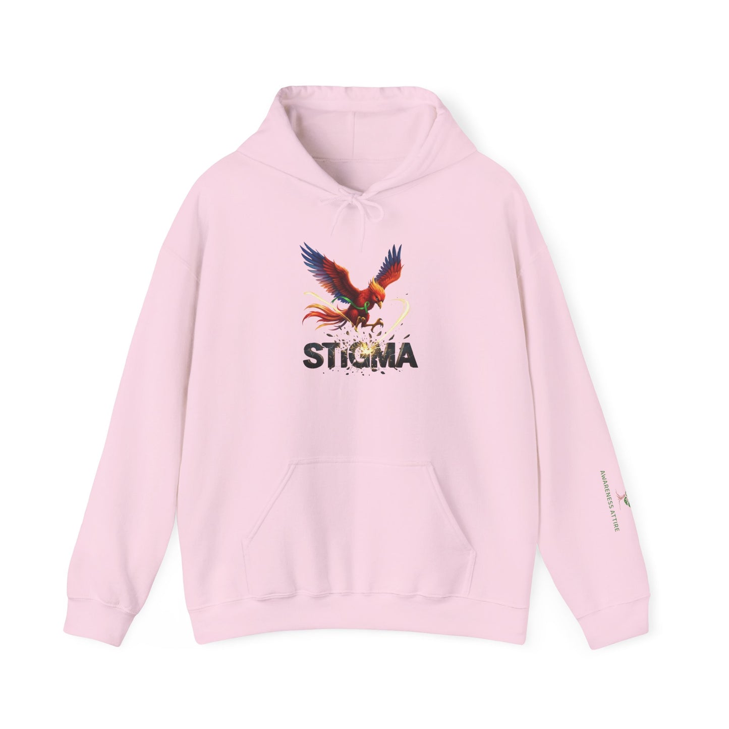 Ryse Attacks STIGMA Mental Health Awareness Hoodie / Awareness Attire