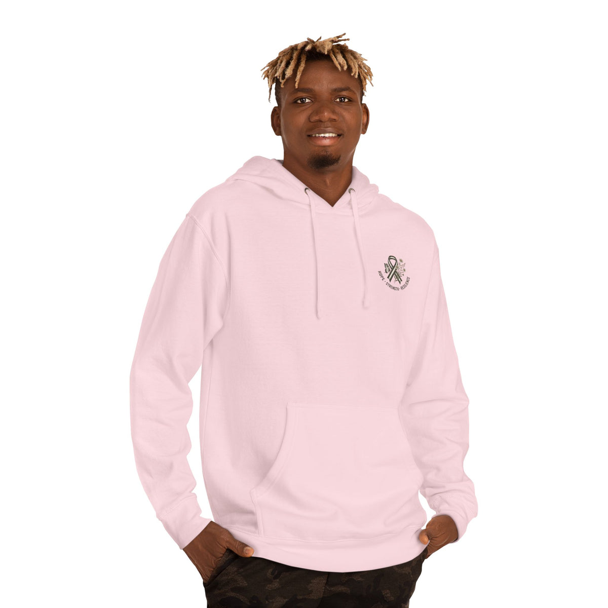 Bipolar Disorder Awareness Hoodie — Hope Strength Resilience Butterfly Design