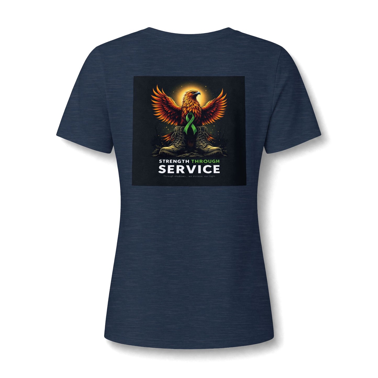 Strength Through Service Veteran Mental Health Tee.