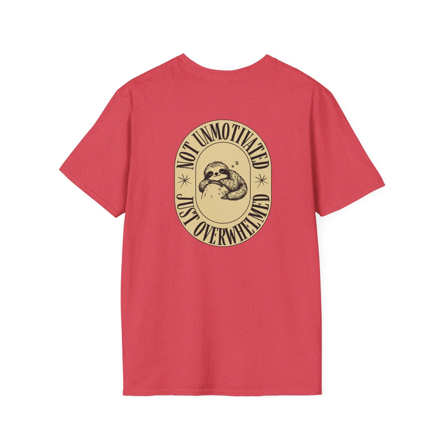 Neurodivergent & ADHD Focus: Not Unmotivated Tee | ADHD, Anxiety & Neurodivergent Shirt