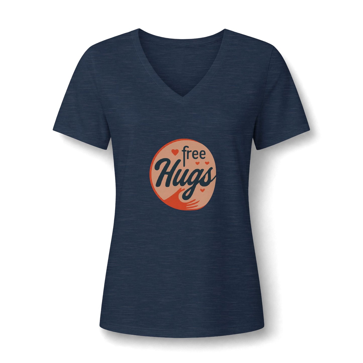 Free Hugs / Mental Health Awareness V Neck / Awareness Attire