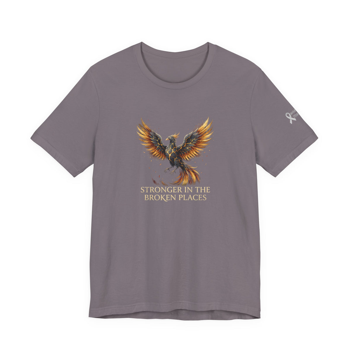 Stronger In The Broken Places Mental Health Tee