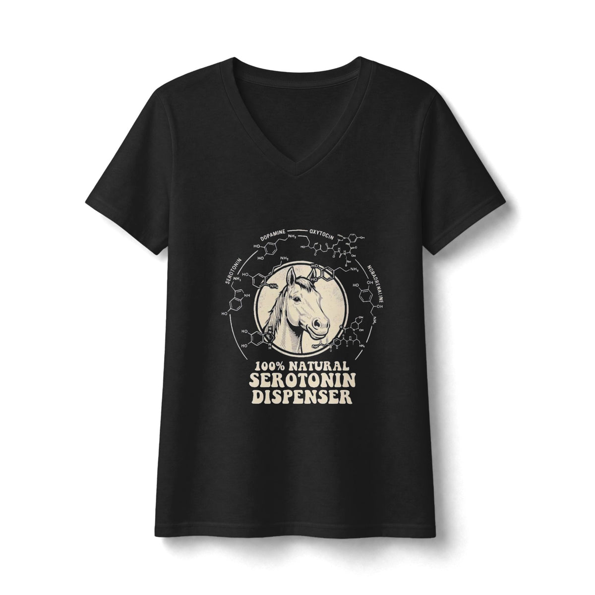 Horse 100% Natural Serotonin Dispenser T-Shirt