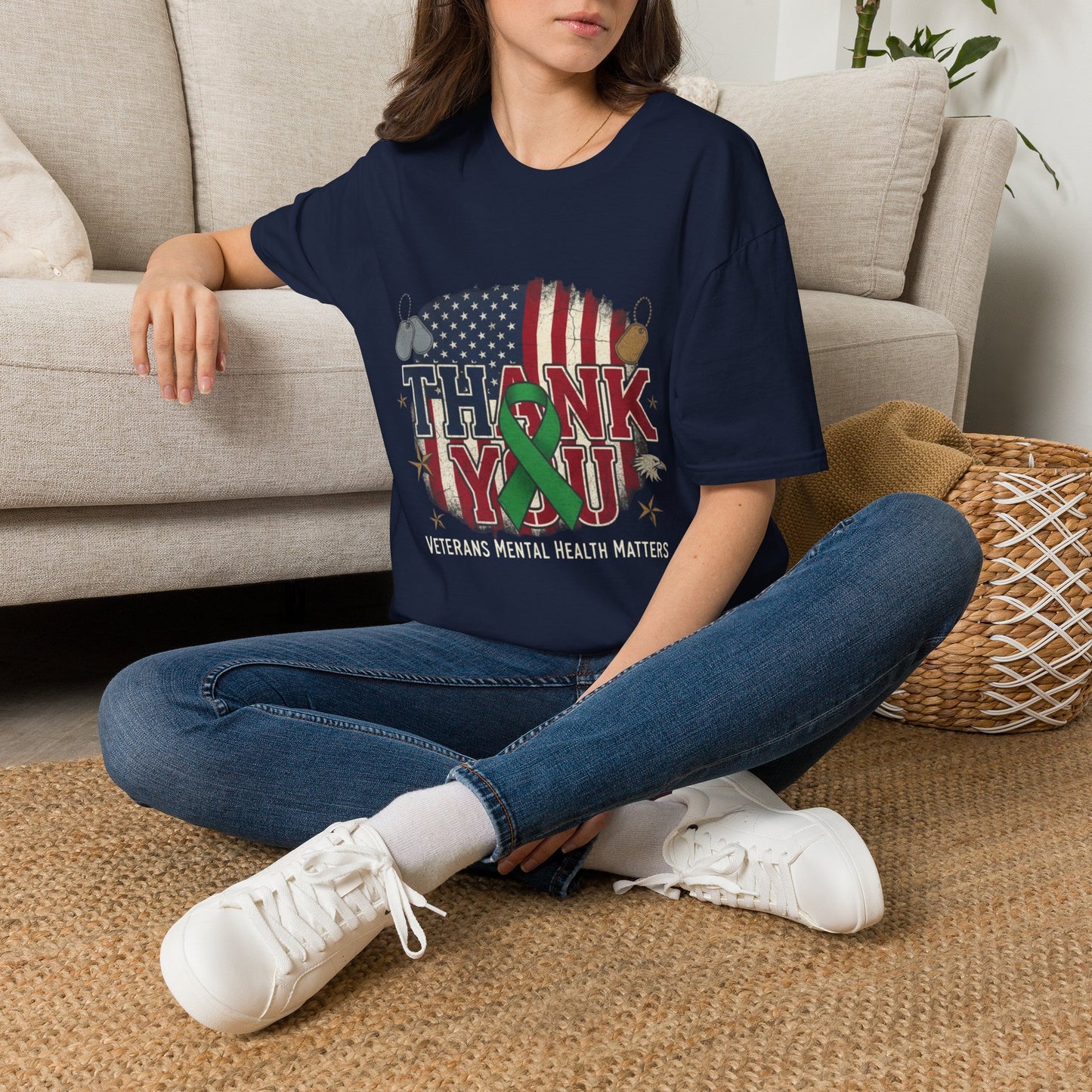 Gratitude in Action Veteran Mental Health Tee