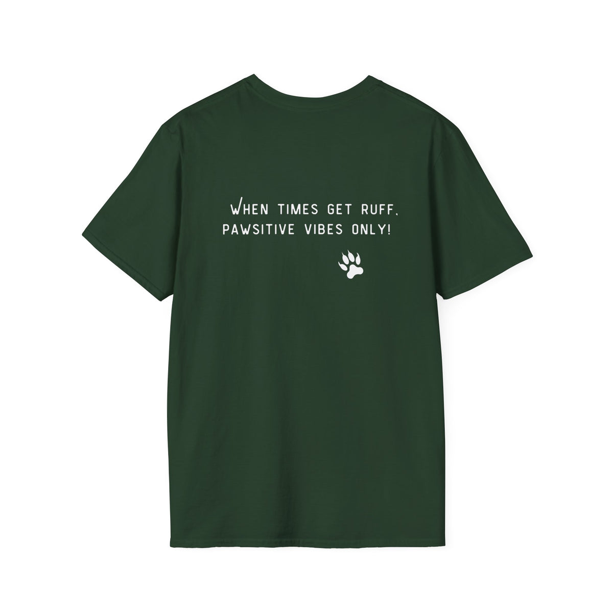 "Pawfect Acceptance" Dog Paw Print Tee