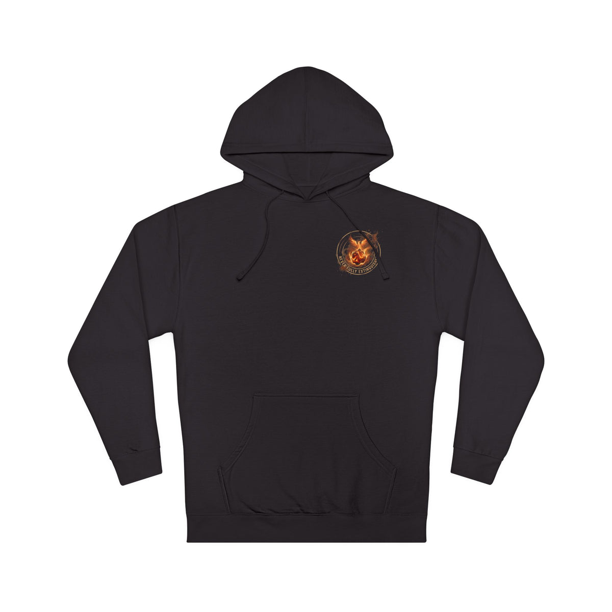 Phoenix Rising Never Full Extinguished Inspirational Mental Health Hoodie