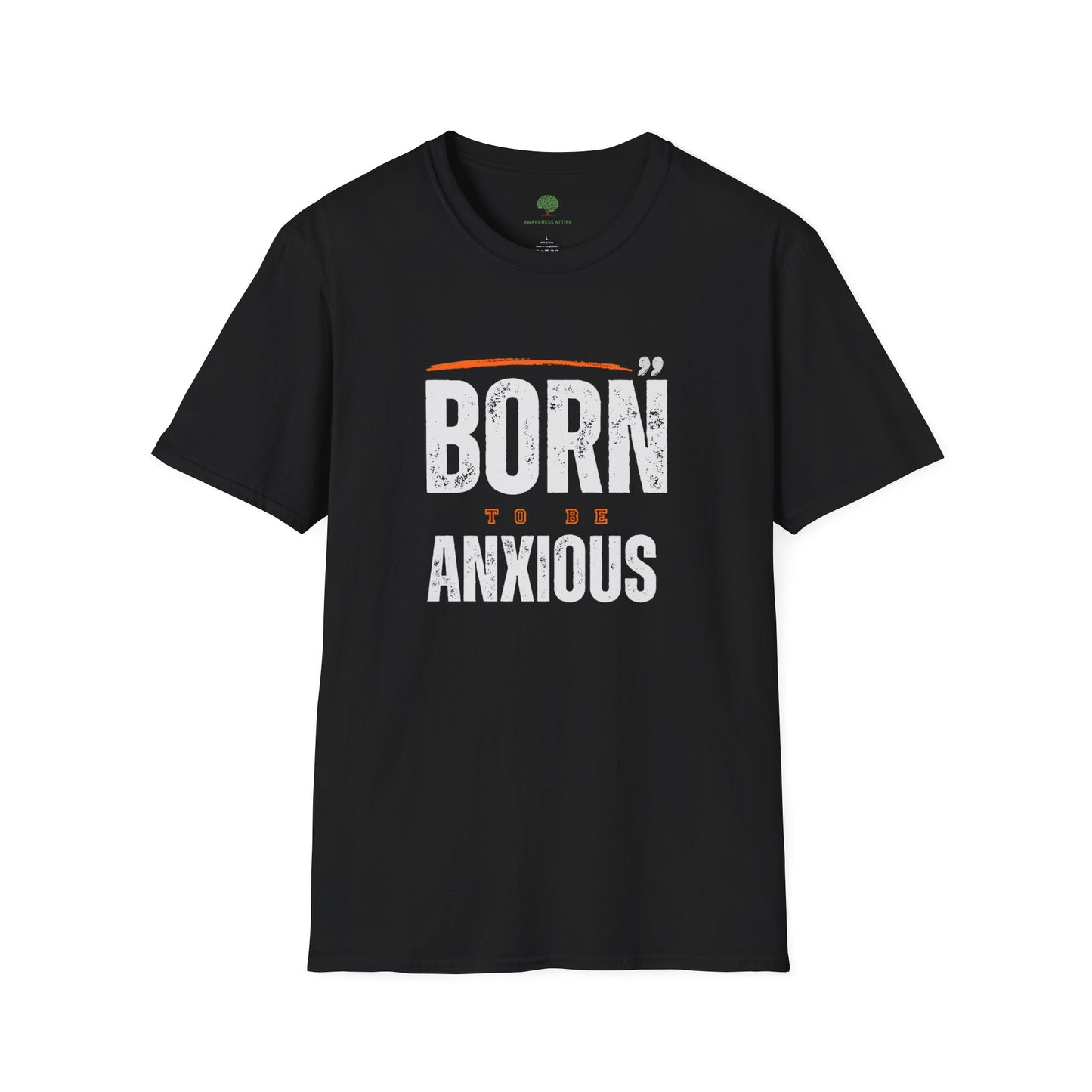 Born To Be Anxious Graphic Tee | Relatable Anxiety Apparel