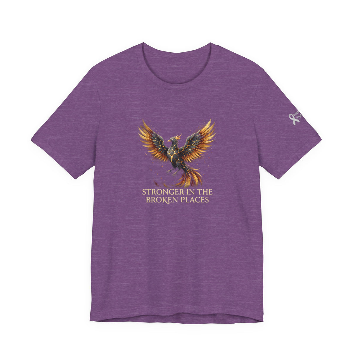Stronger In The Broken Places Mental Health Tee