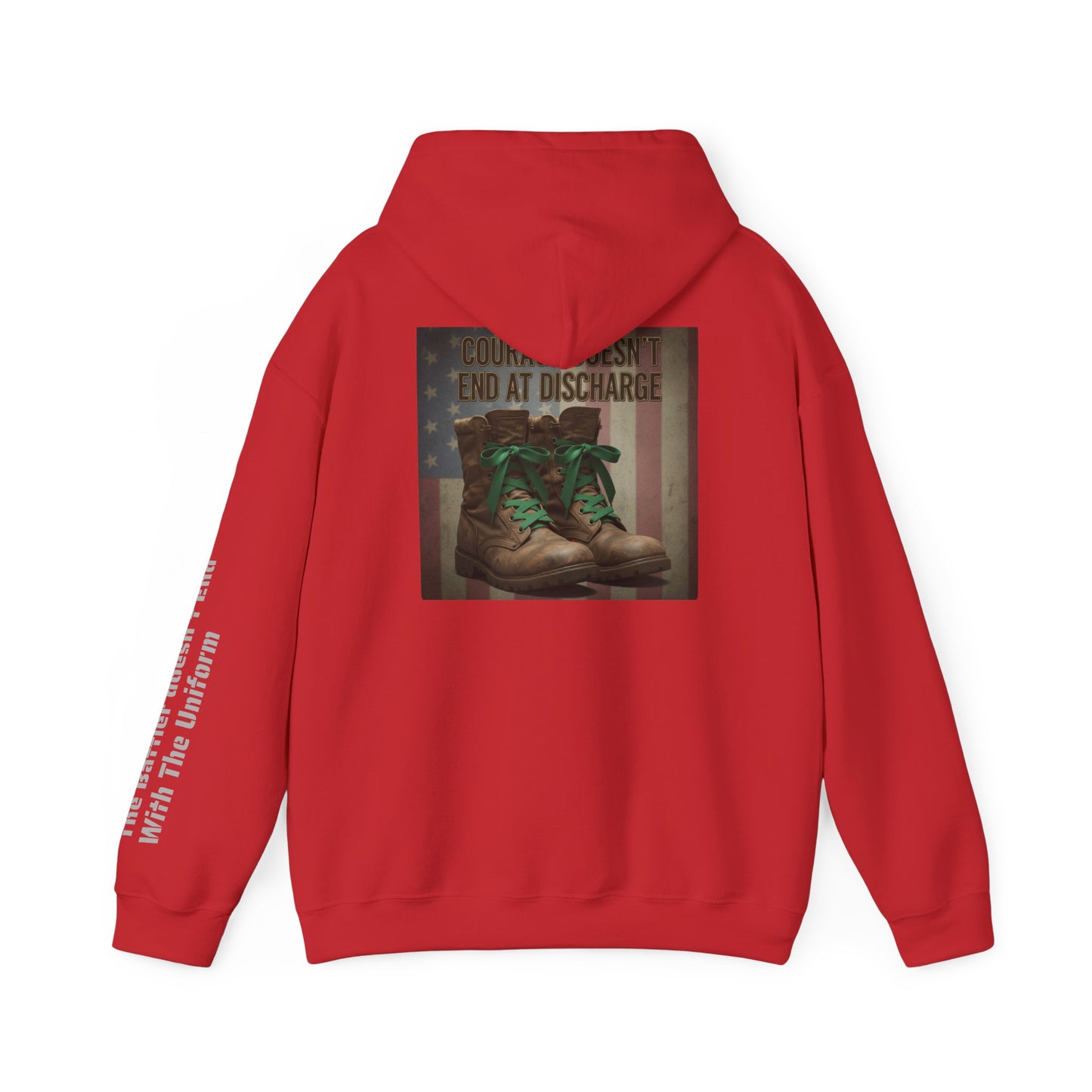 Service Continues. Support Continues Veteran Mental Health Hoodie