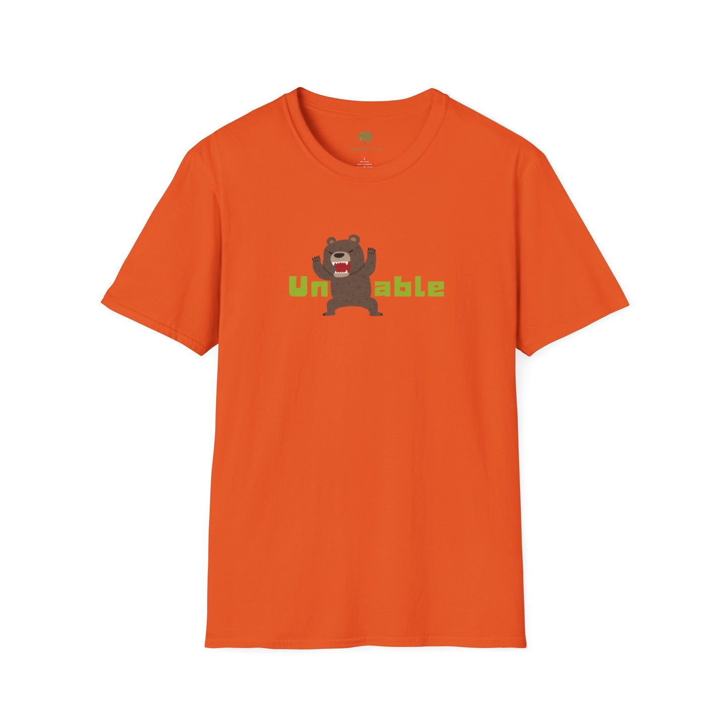 Unberable Graphic Tee | Sarcastic Cartoon Bear