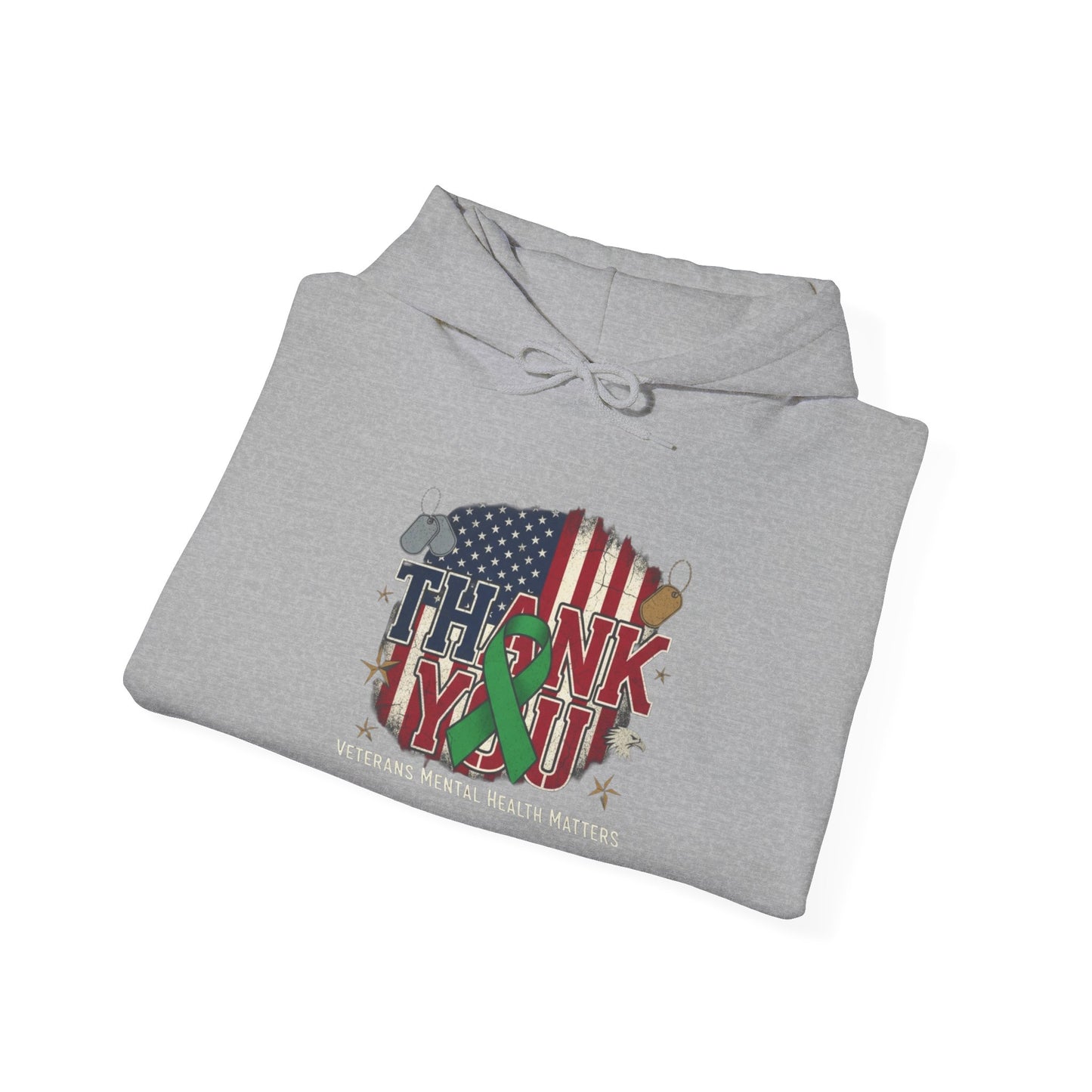 Gratitude in Action Veteran Mental Health Hoodie