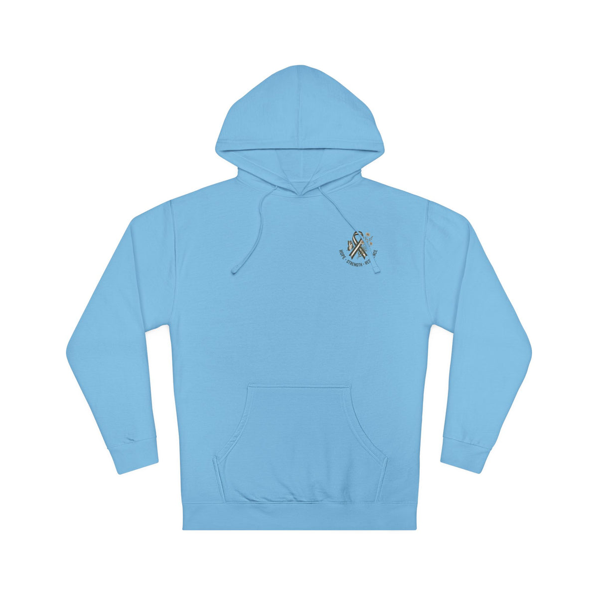 Bipolar Disorder Awareness Hoodie — Hope Strength Resilience Butterfly Design