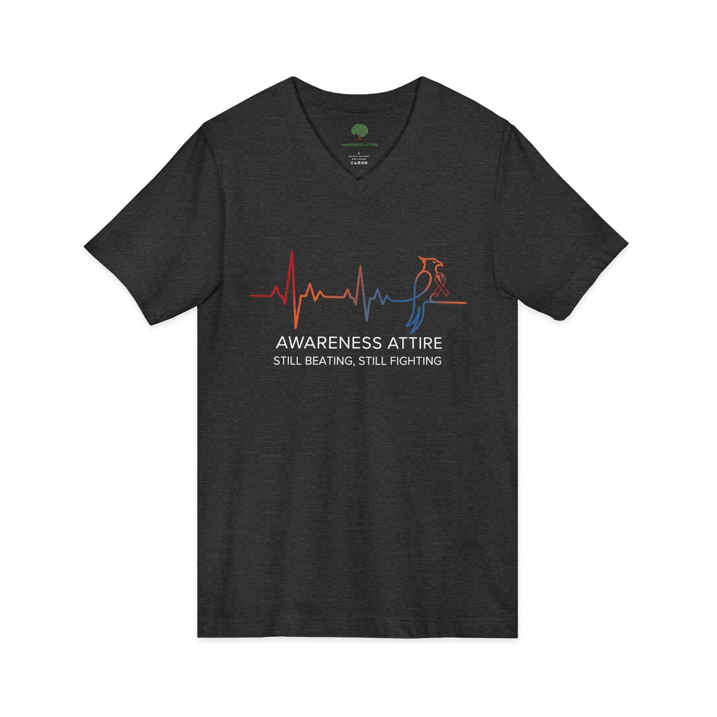 “Still Beating, Still Fighting” Heartbeat Awareness T-Shirt