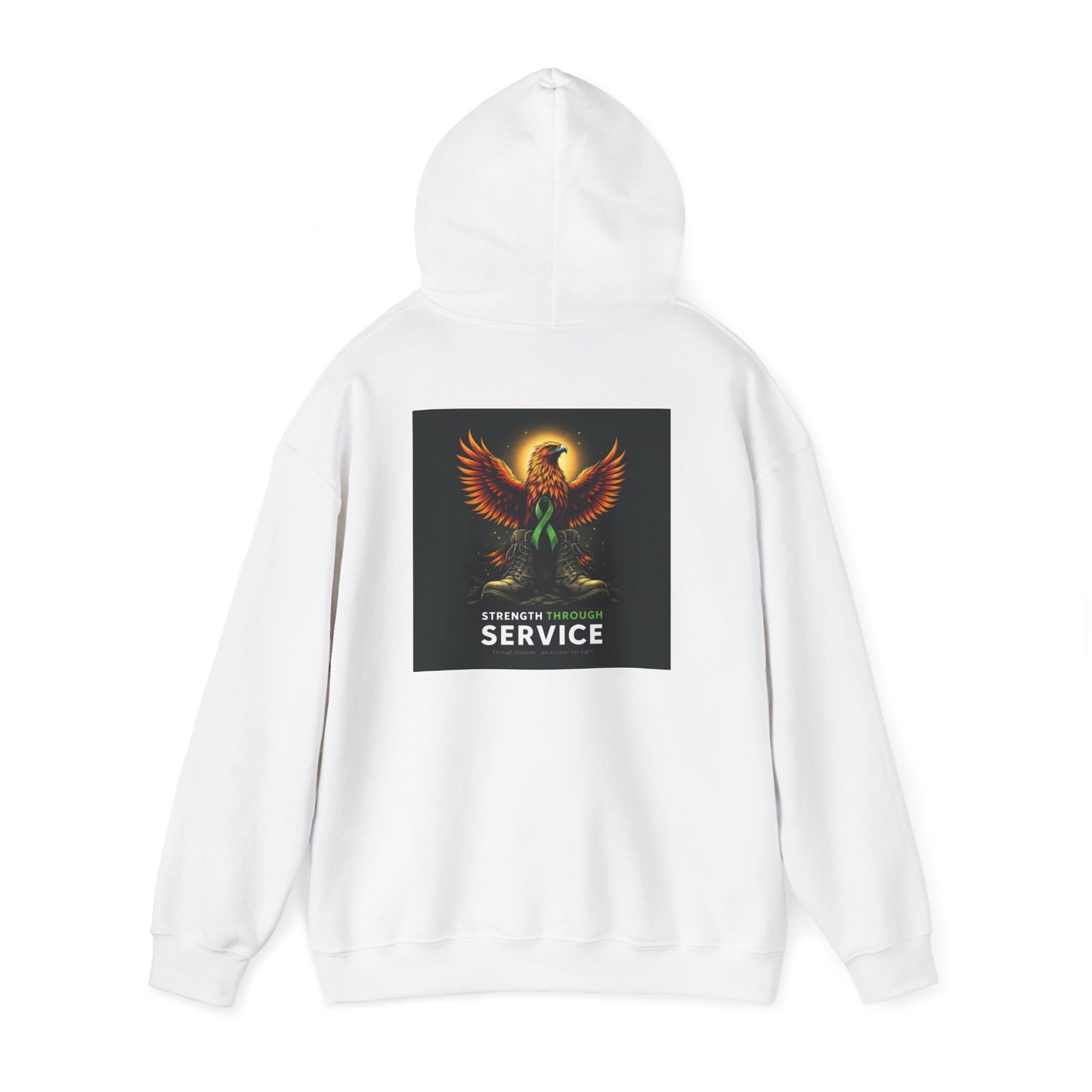 Strength Through Service Veteran Mental Health Hoodie