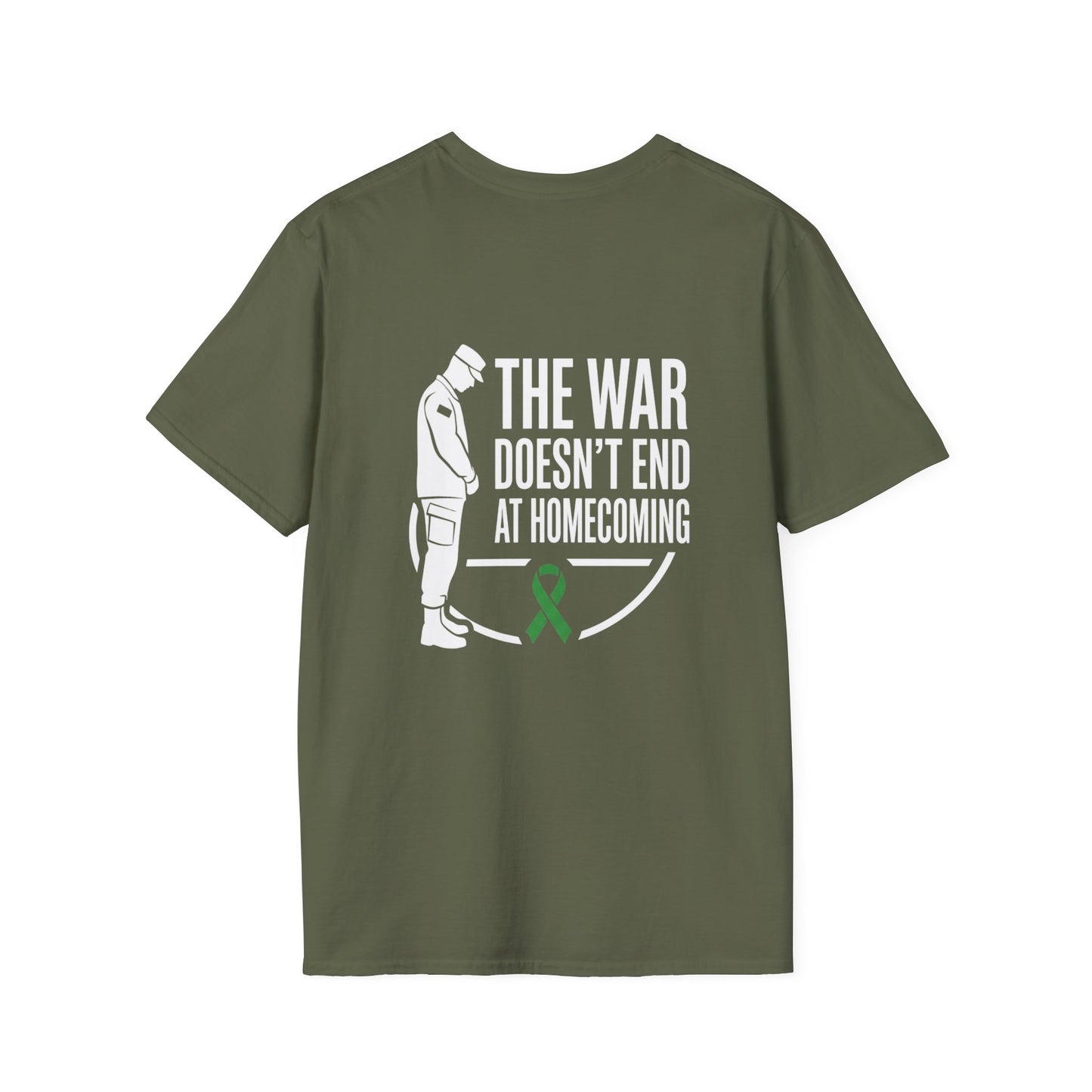 The War Doesn't End At Homecoming: Veteran PTSD Shirt