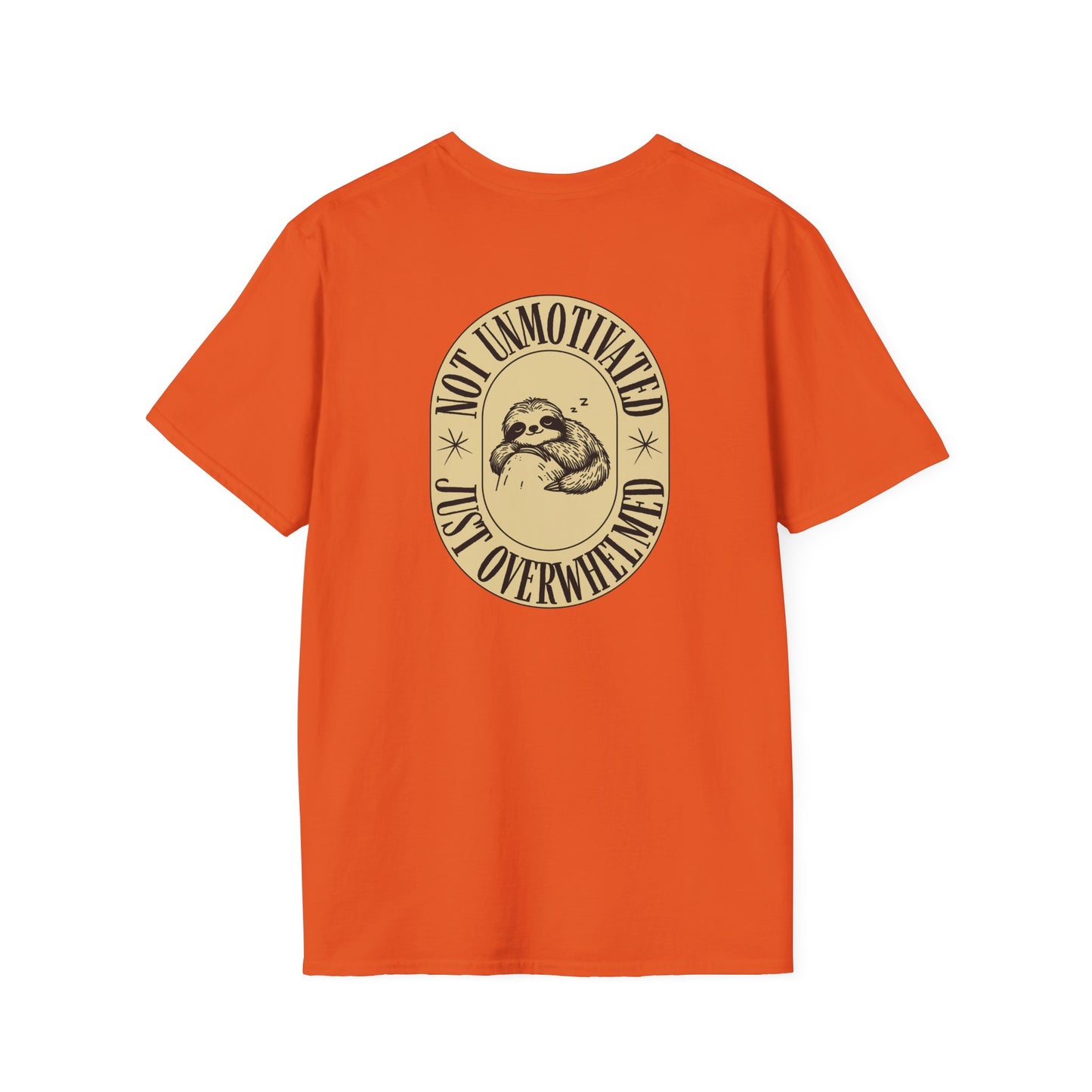 Neurodivergent & ADHD Focus: Not Unmotivated Tee | ADHD, Anxiety & Neurodivergent Shirt