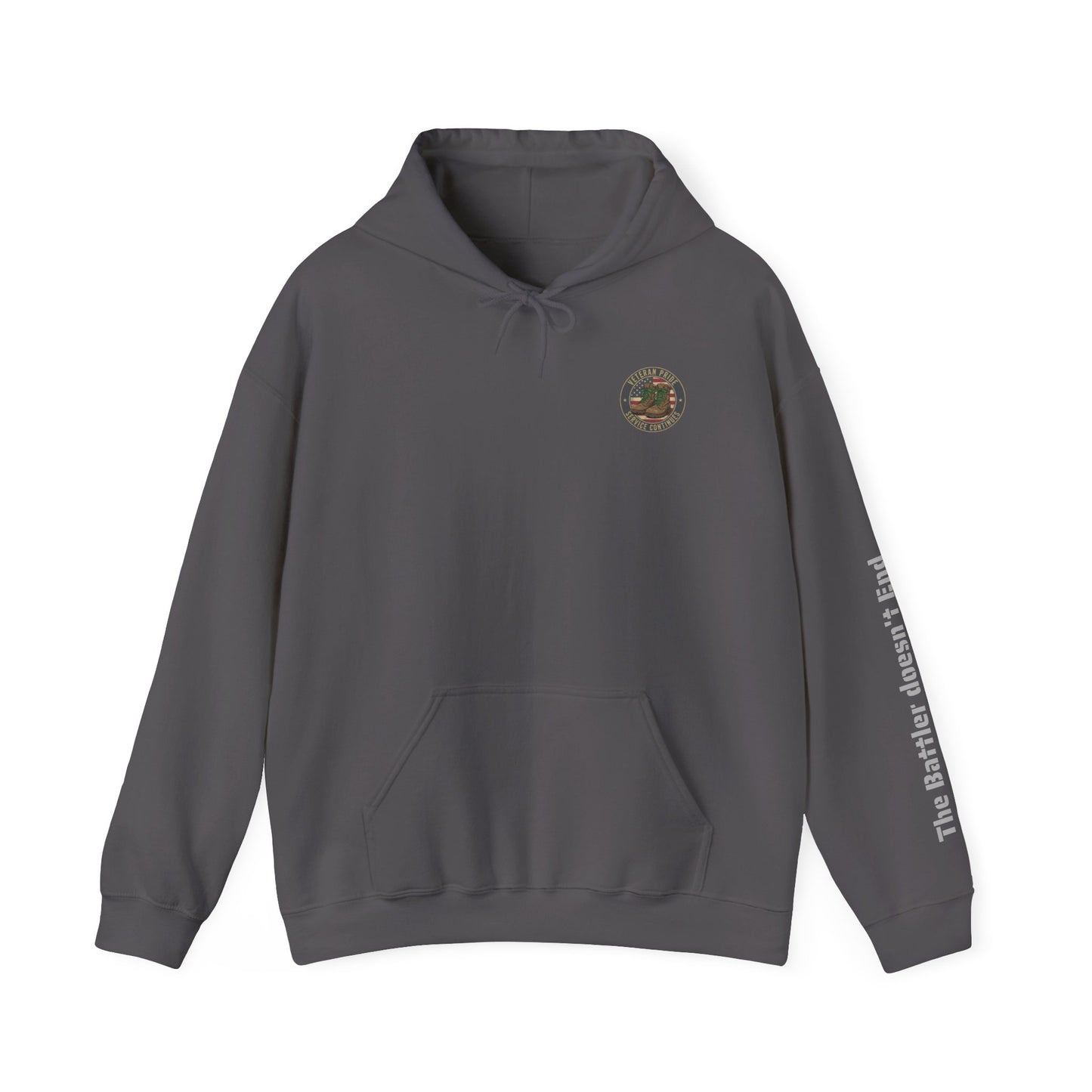 Service Continues. Support Continues Veteran Mental Health Hoodie