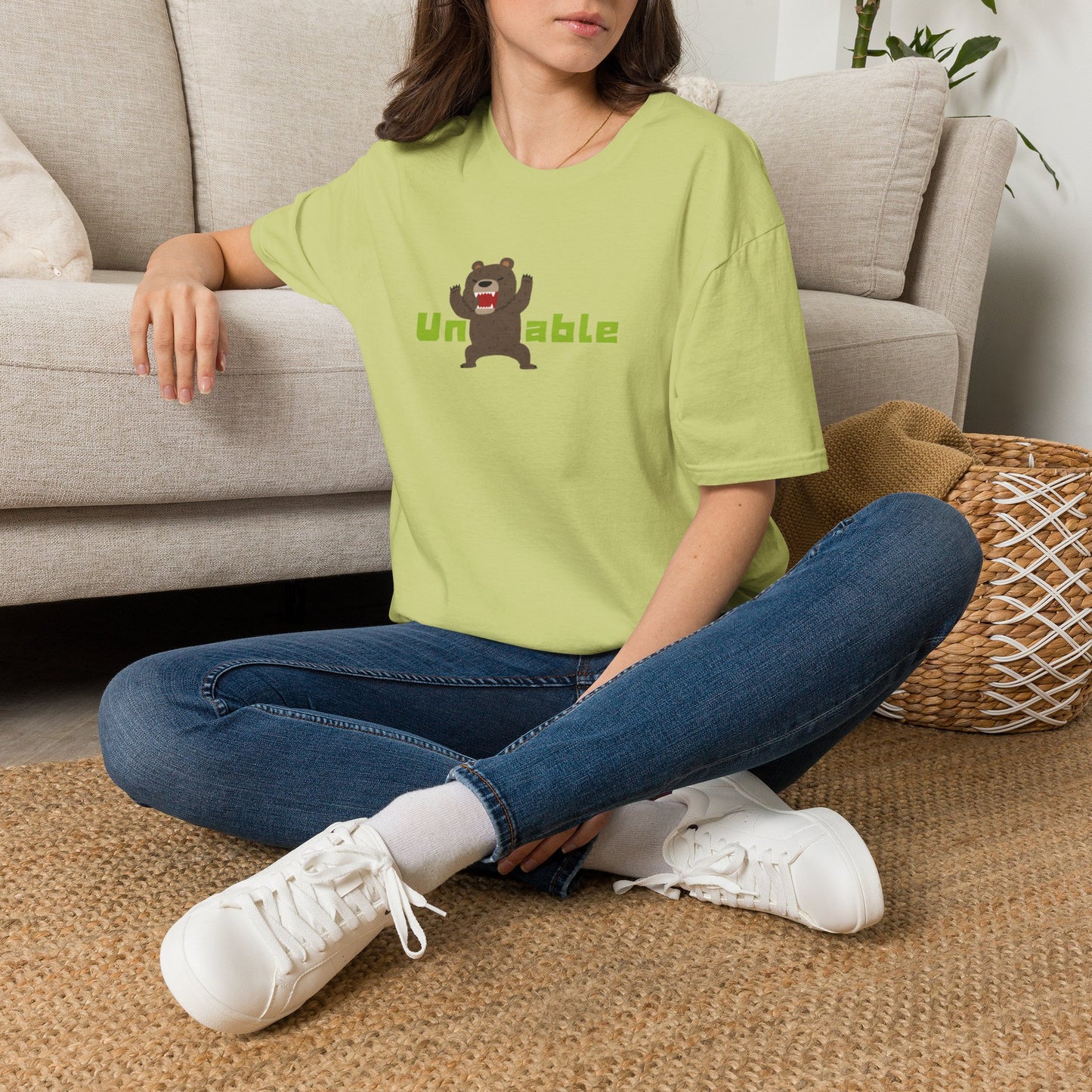 Unberable Graphic Tee | Sarcastic Cartoon Bear