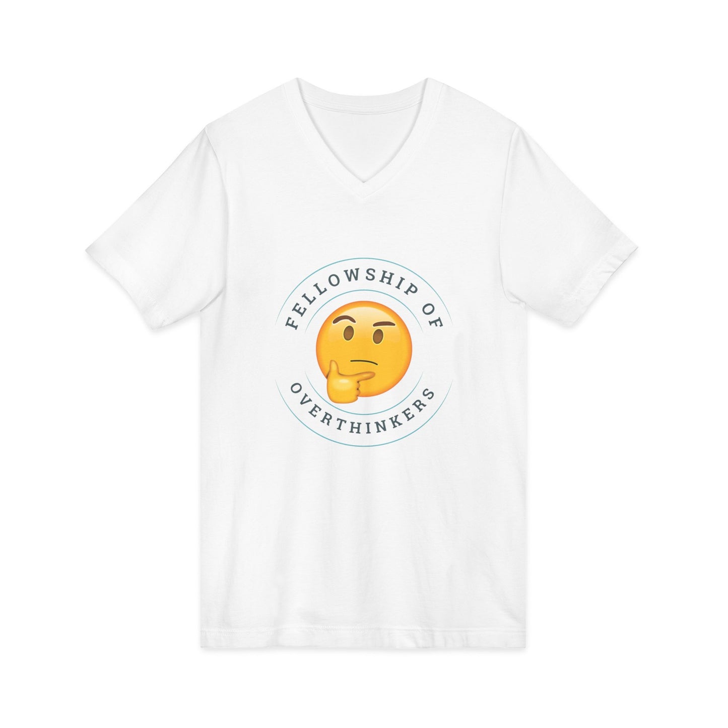 Fellowship of Overthinkers V-Neck T-Shirt