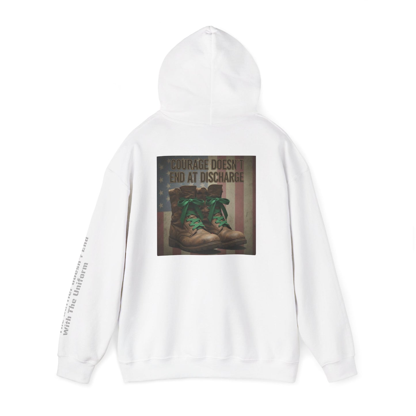 Service Continues. Support Continues Veteran Mental Health Hoodie