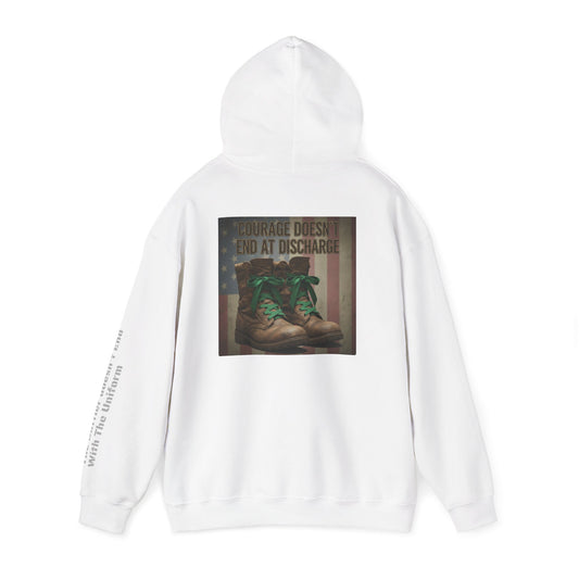 Service Continues. Support Continues Veteran Mental Health Hoodie