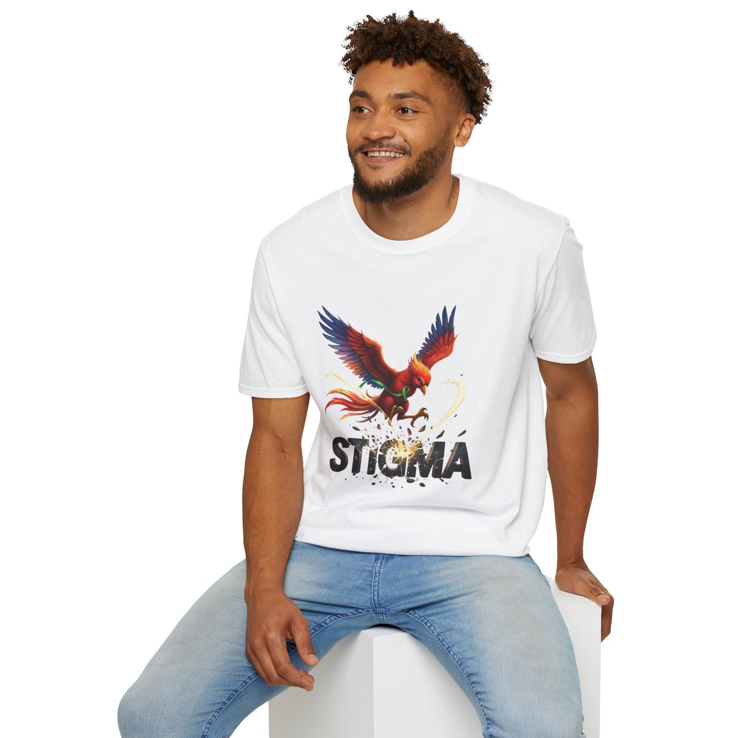 Attacking Stigma T-Shirt | Ryse the Phoenix Mascot