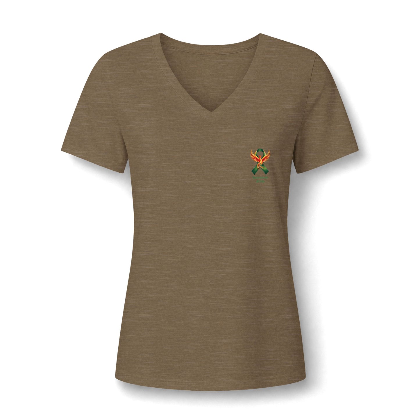 Beautifully Resilient Phoenix V Neck
