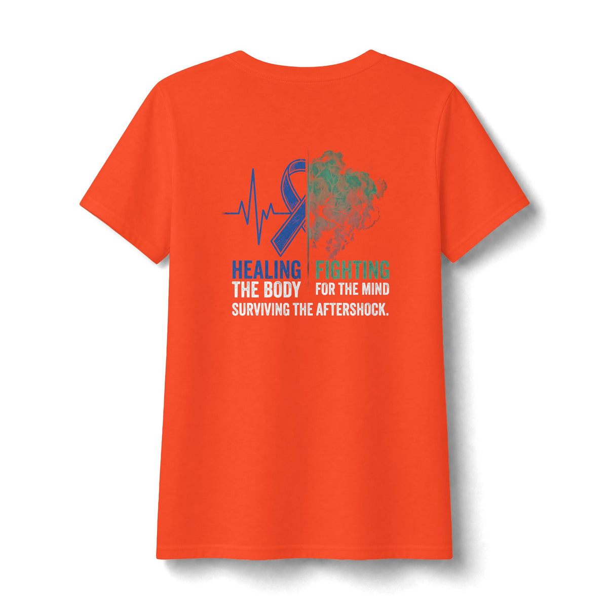 Surviving The Aftershock V Neck | Post-Stroke Depression & Recovery Heavyweight V Neck