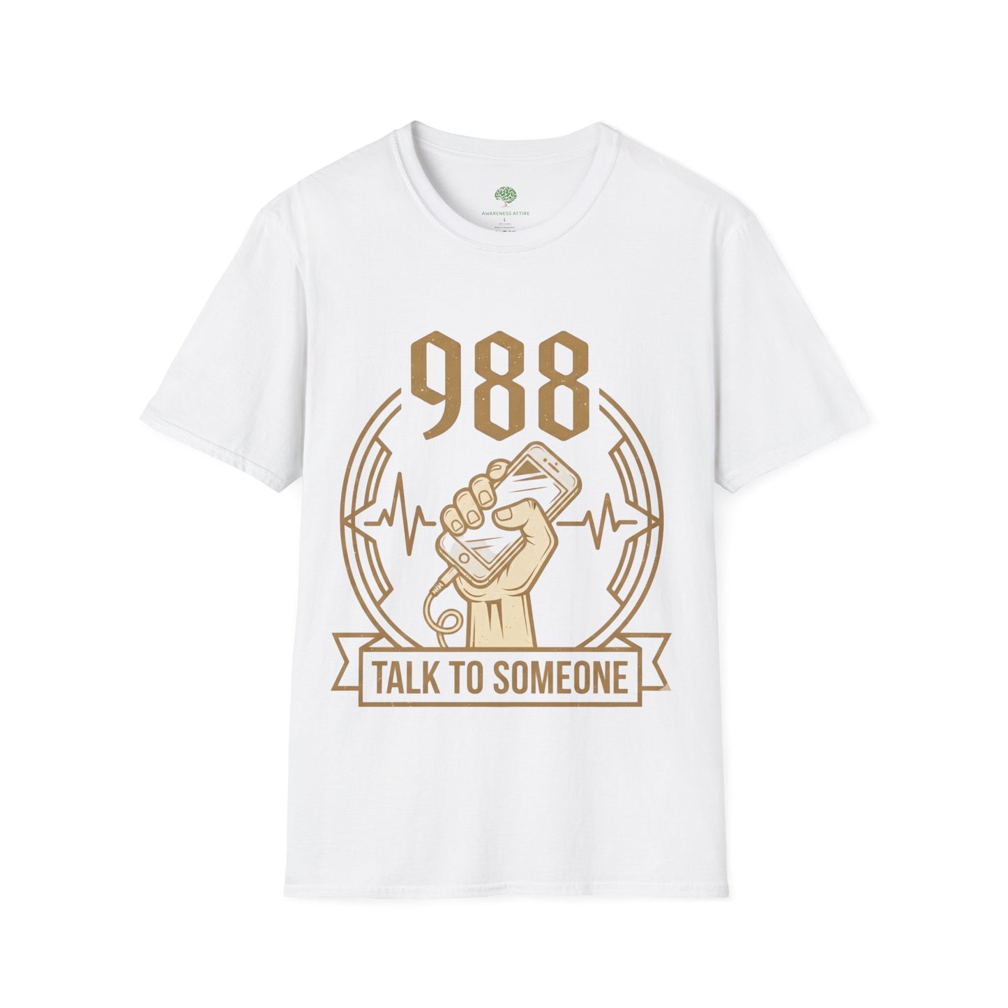 988 "Talk To Someone" Retro Graphic Tee