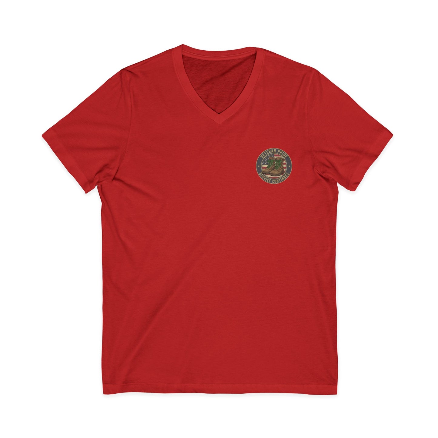 Service Continues. Support Continues. Veteran Mental Health V Neck