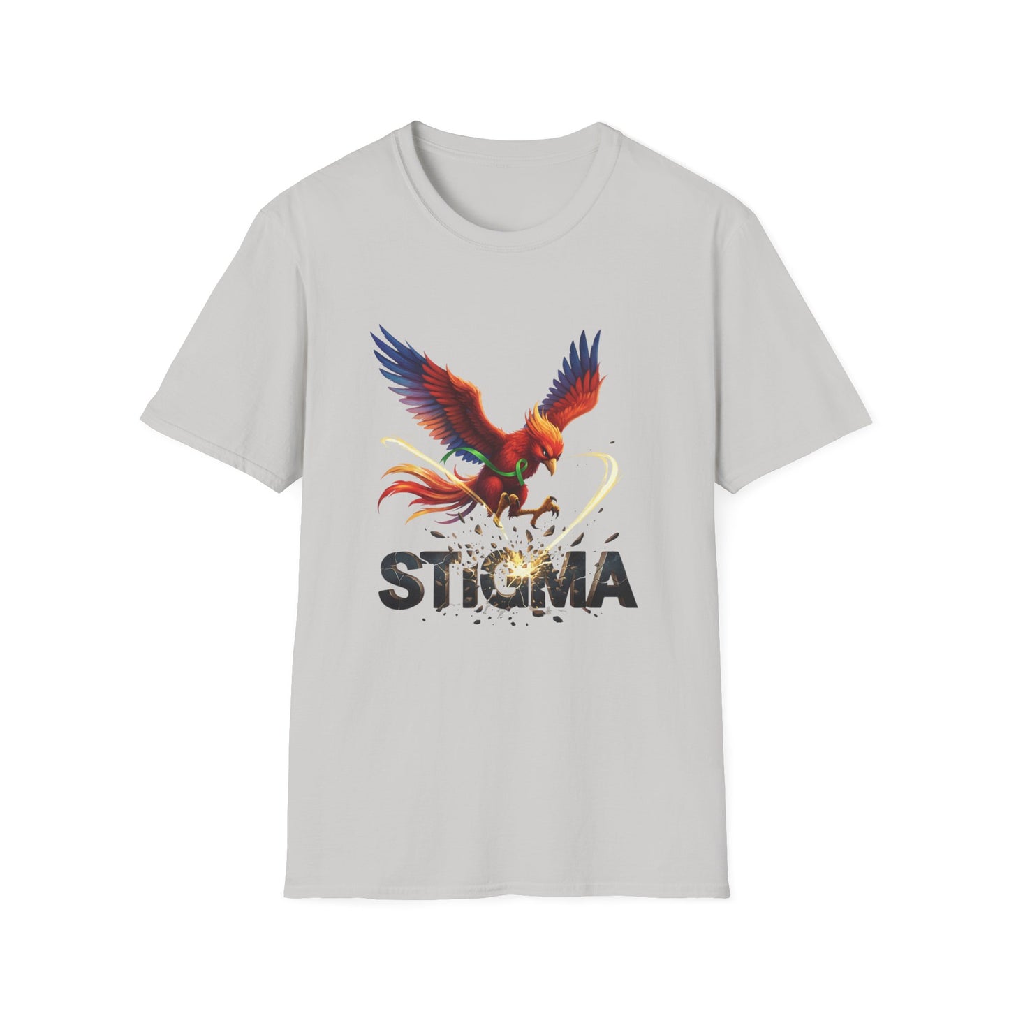 Attacking Stigma T-Shirt | Ryse the Phoenix Mascot