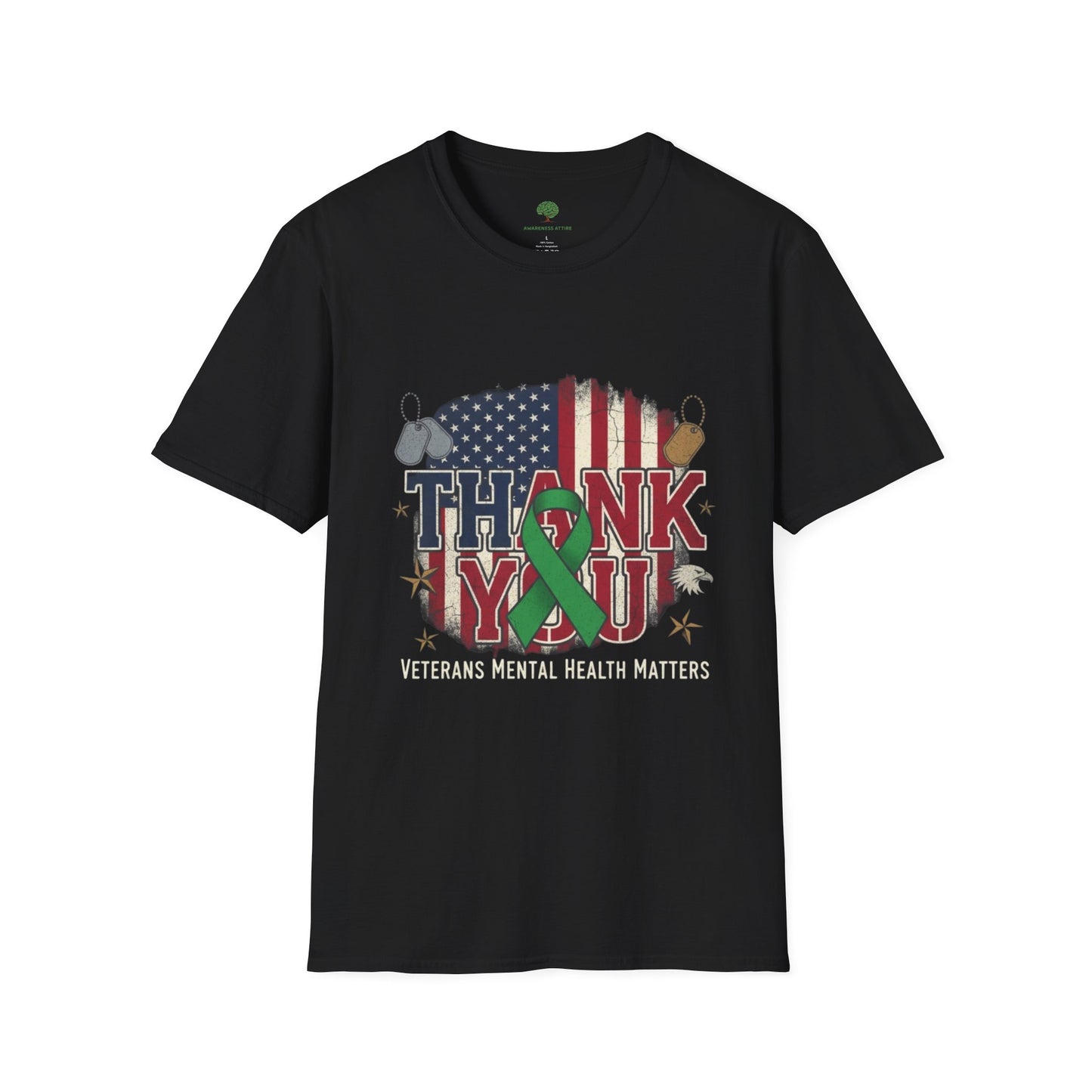 Gratitude in Action Veteran Mental Health Tee