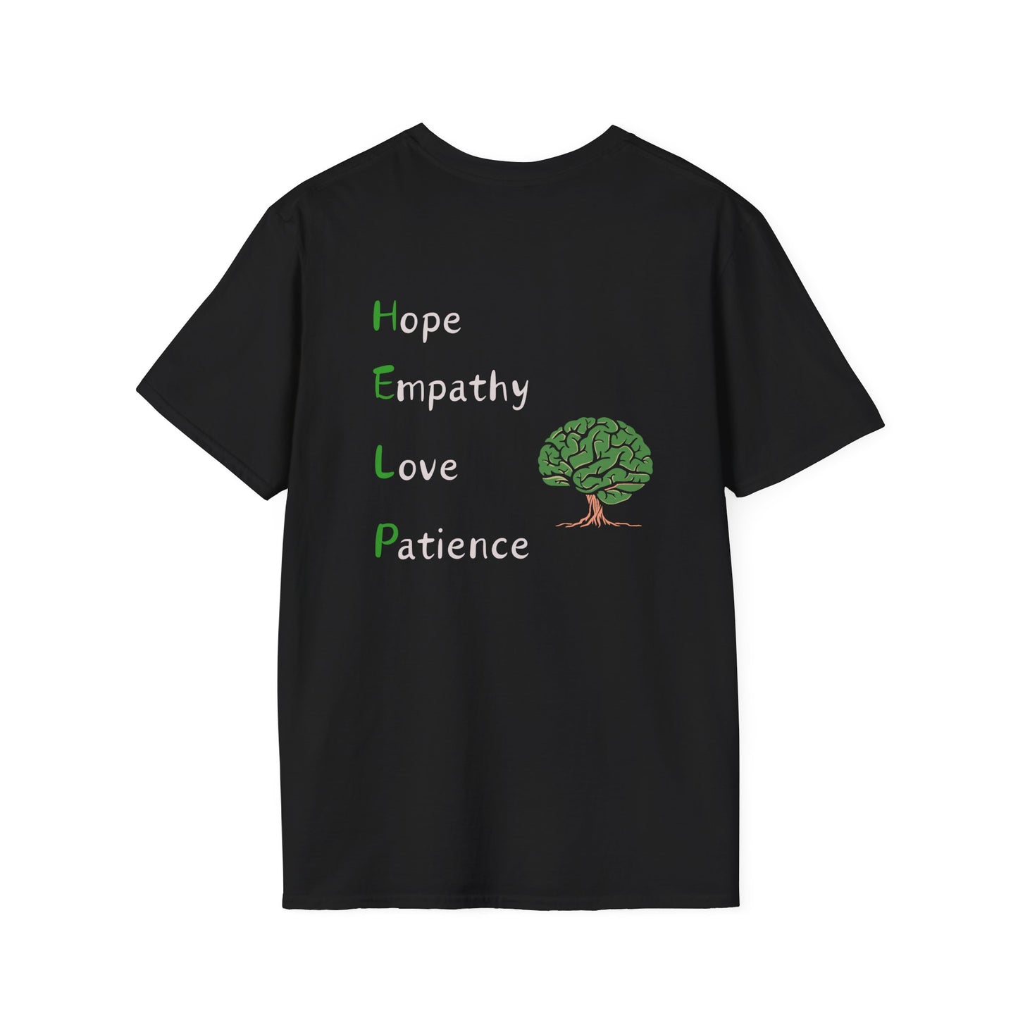 H.E.L.P. Awareness Shirt | Hope Empathy Love & Patience