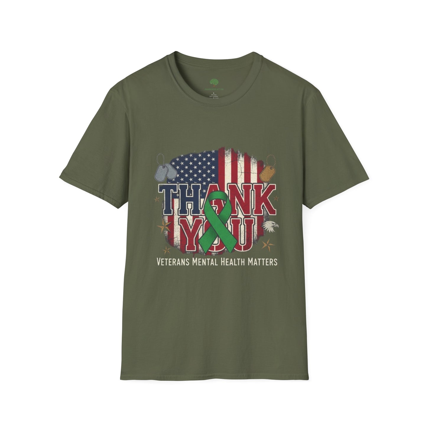 Gratitude in Action Veteran Mental Health Tee