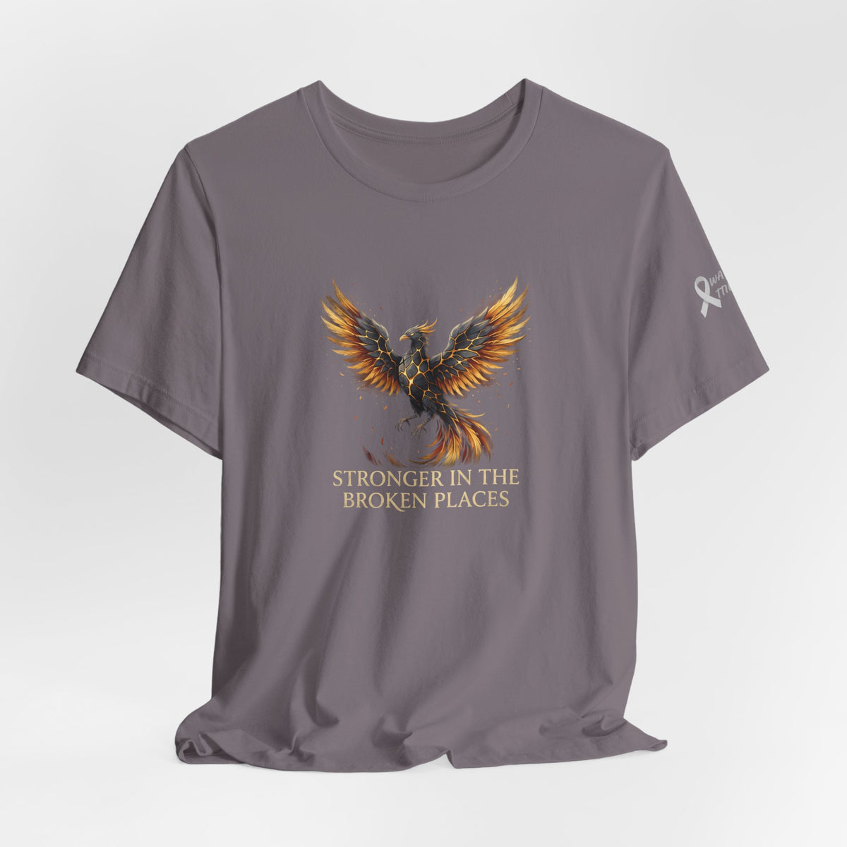 Stronger In The Broken Places Mental Health Tee