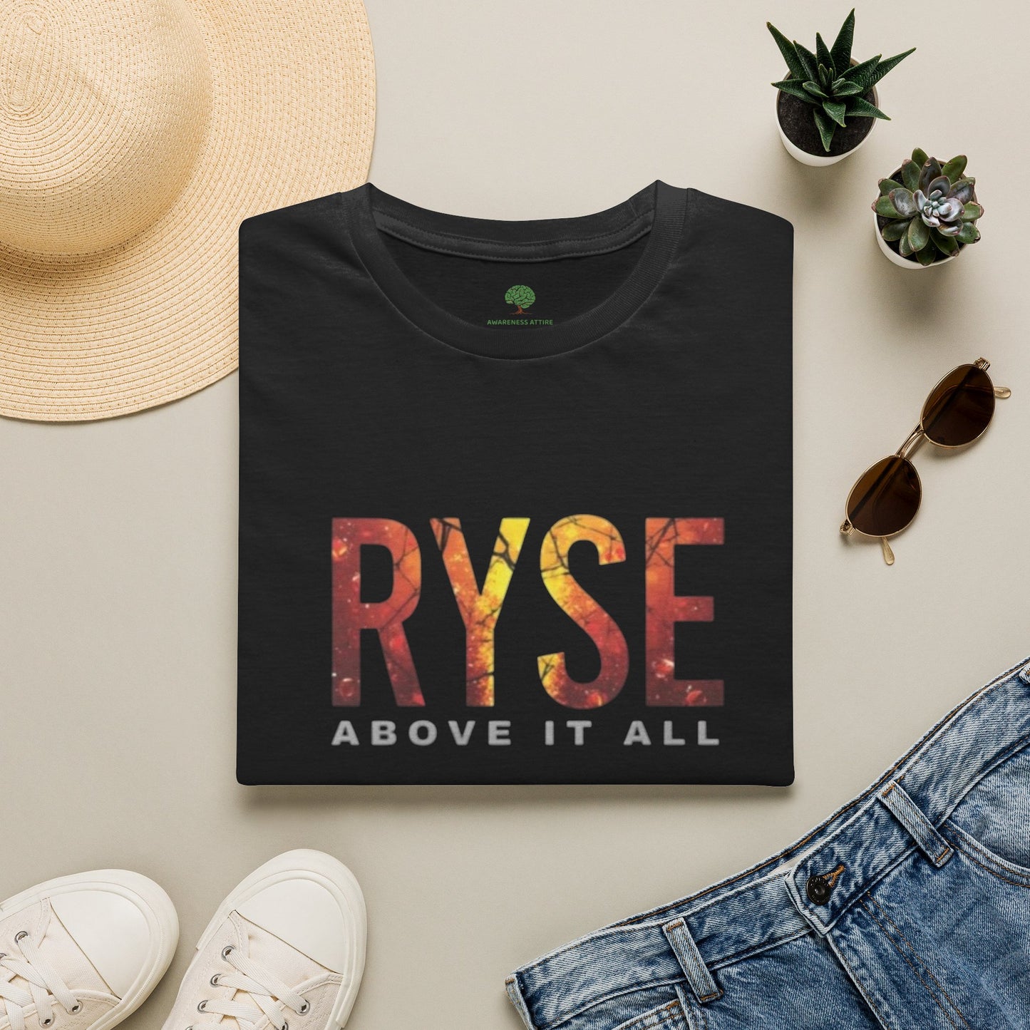 Inspirational Phoenix T-Shirt | Ryse Above It All