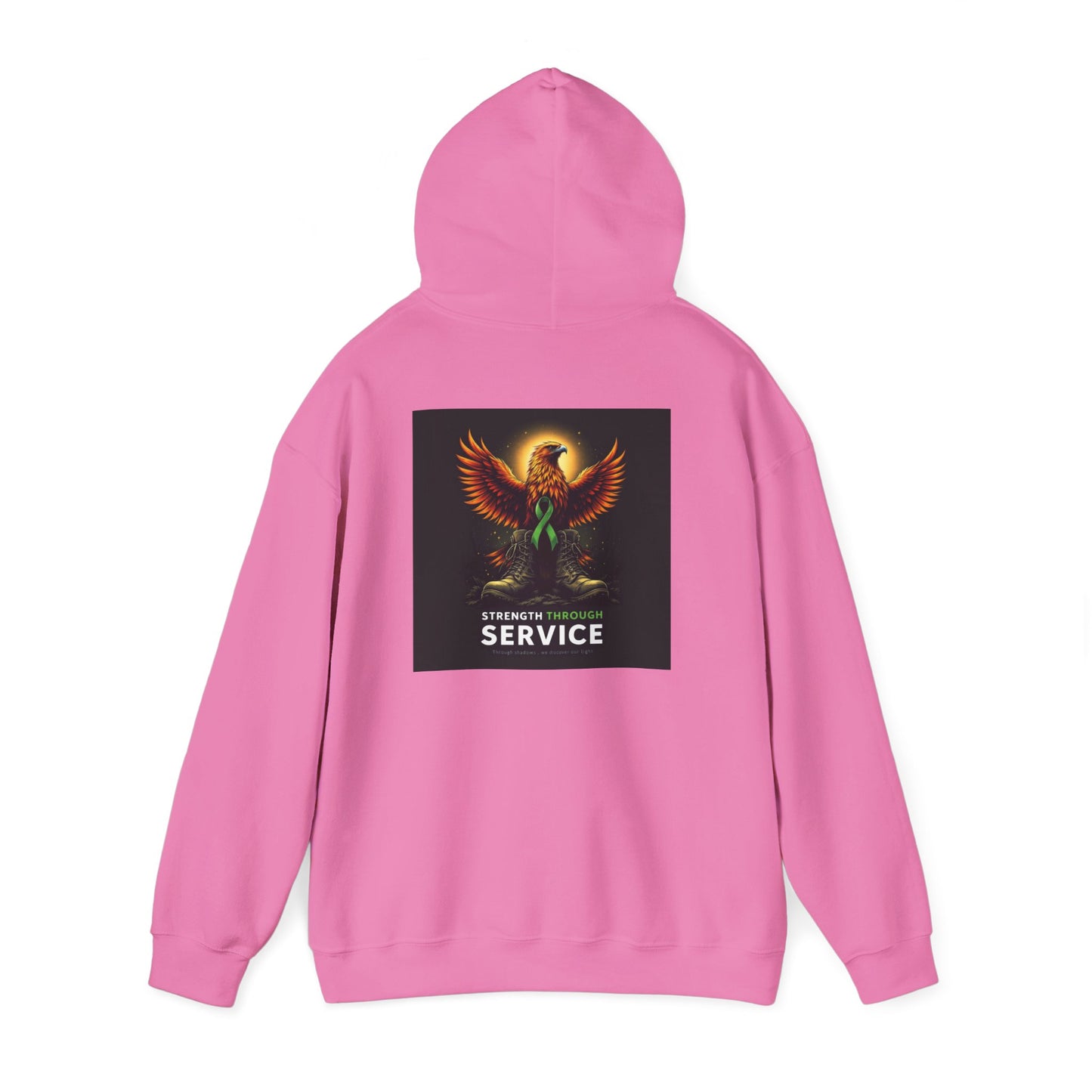 Strength Through Service Veteran Mental Health Hoodie