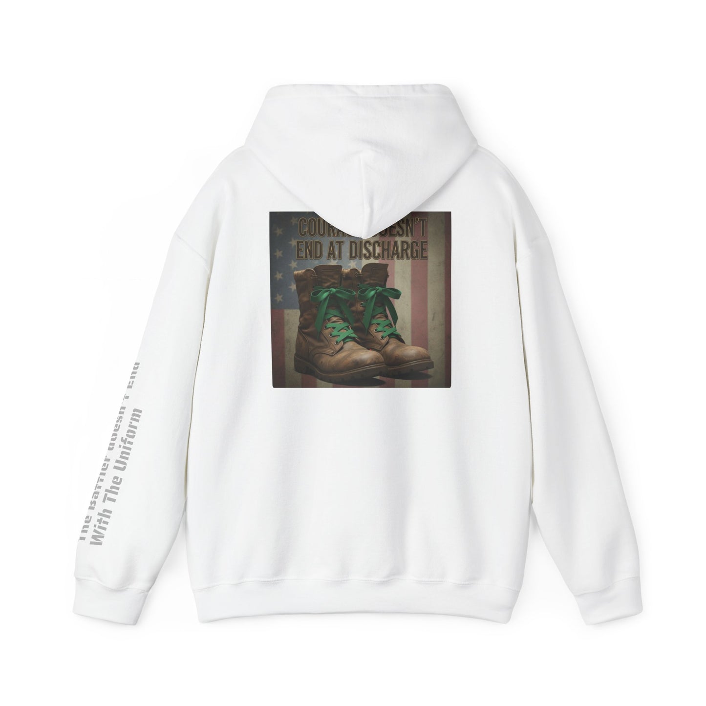Service Continues. Support Continues Veteran Mental Health Hoodie
