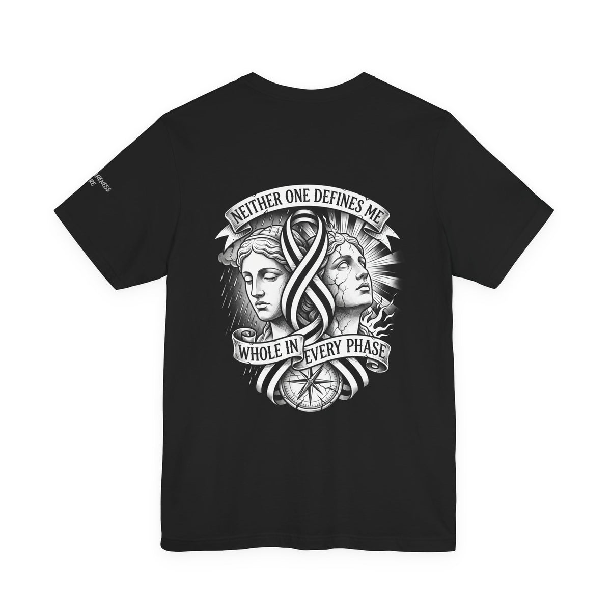 "Neither One Defines Me // Whole in Every Phase" Bipolar Awareness Graphic Tee