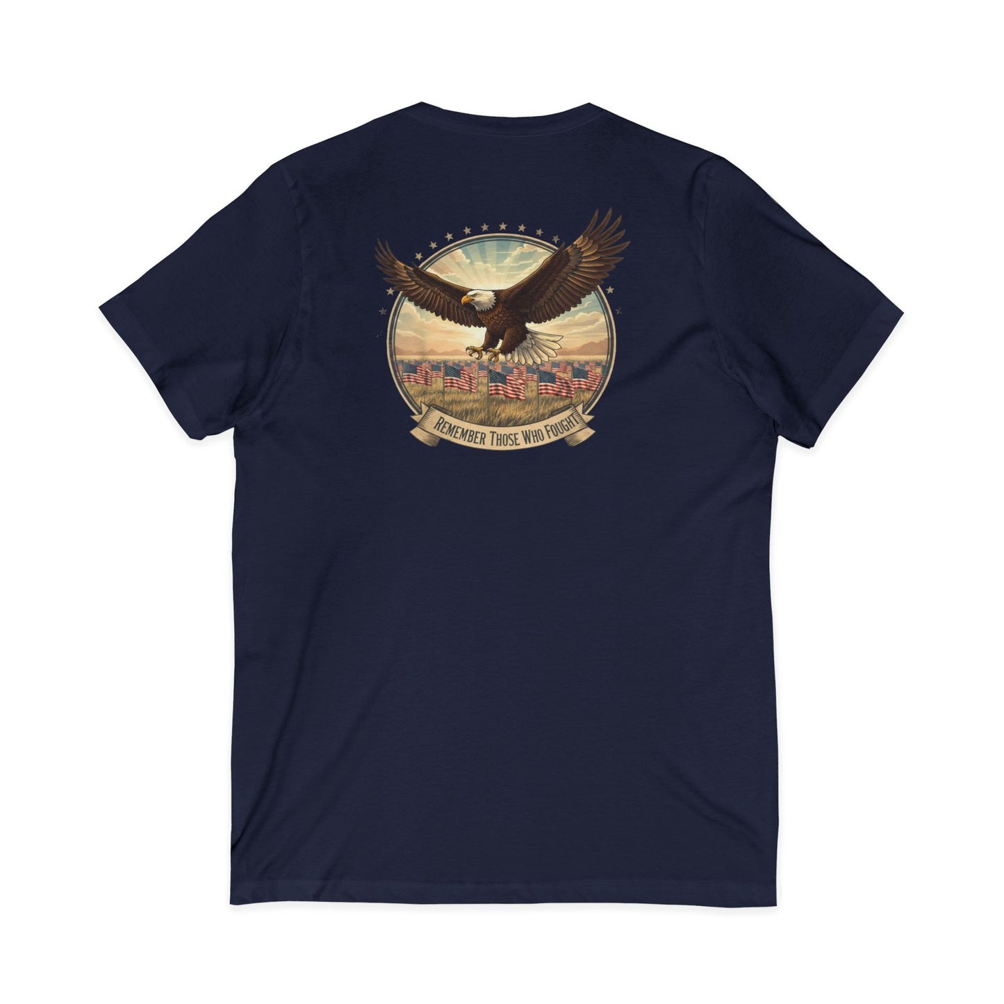 Remember Those Who Fought. Veteran Mental Health V Neck