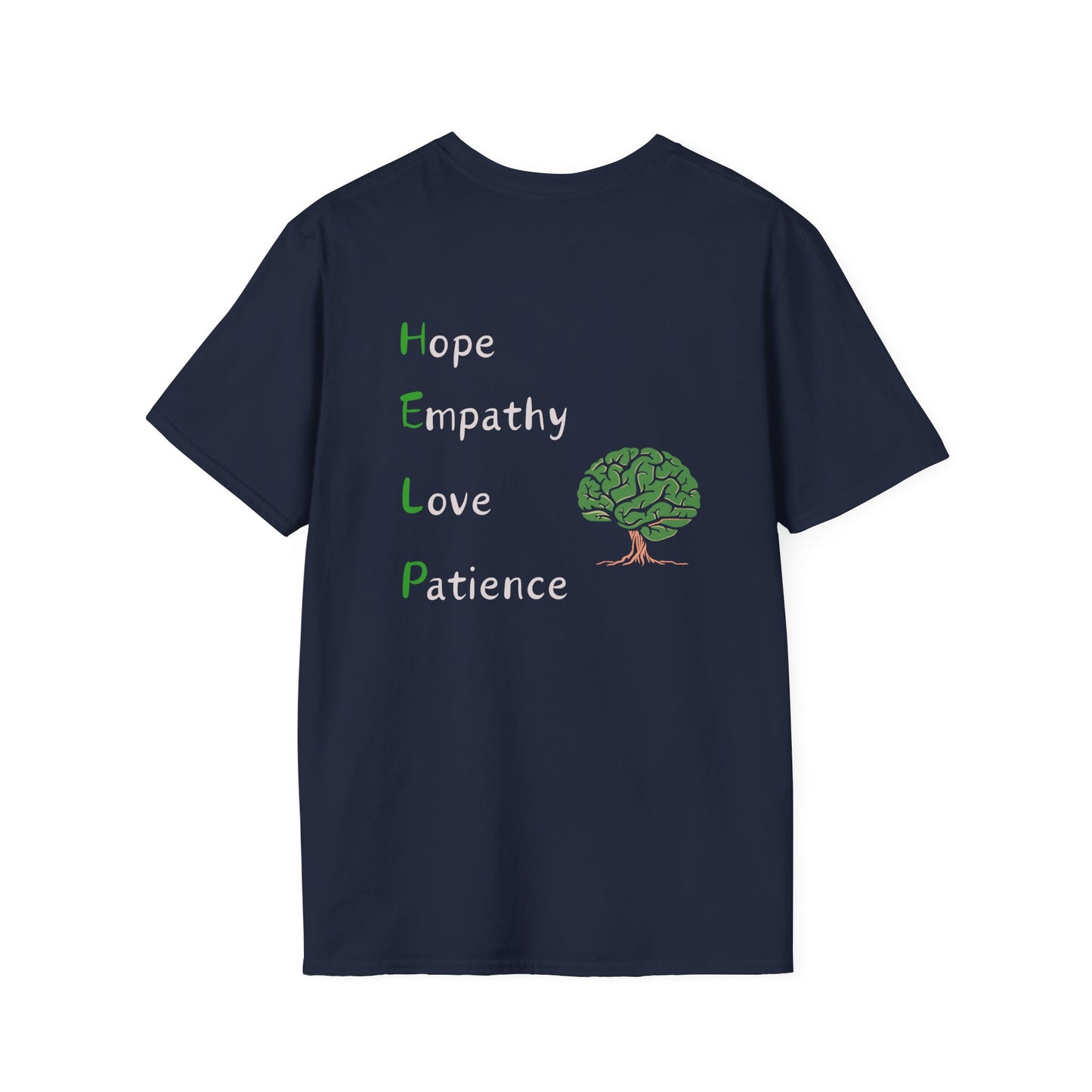H.E.L.P. Awareness Shirt | Hope Empathy Love & Patience