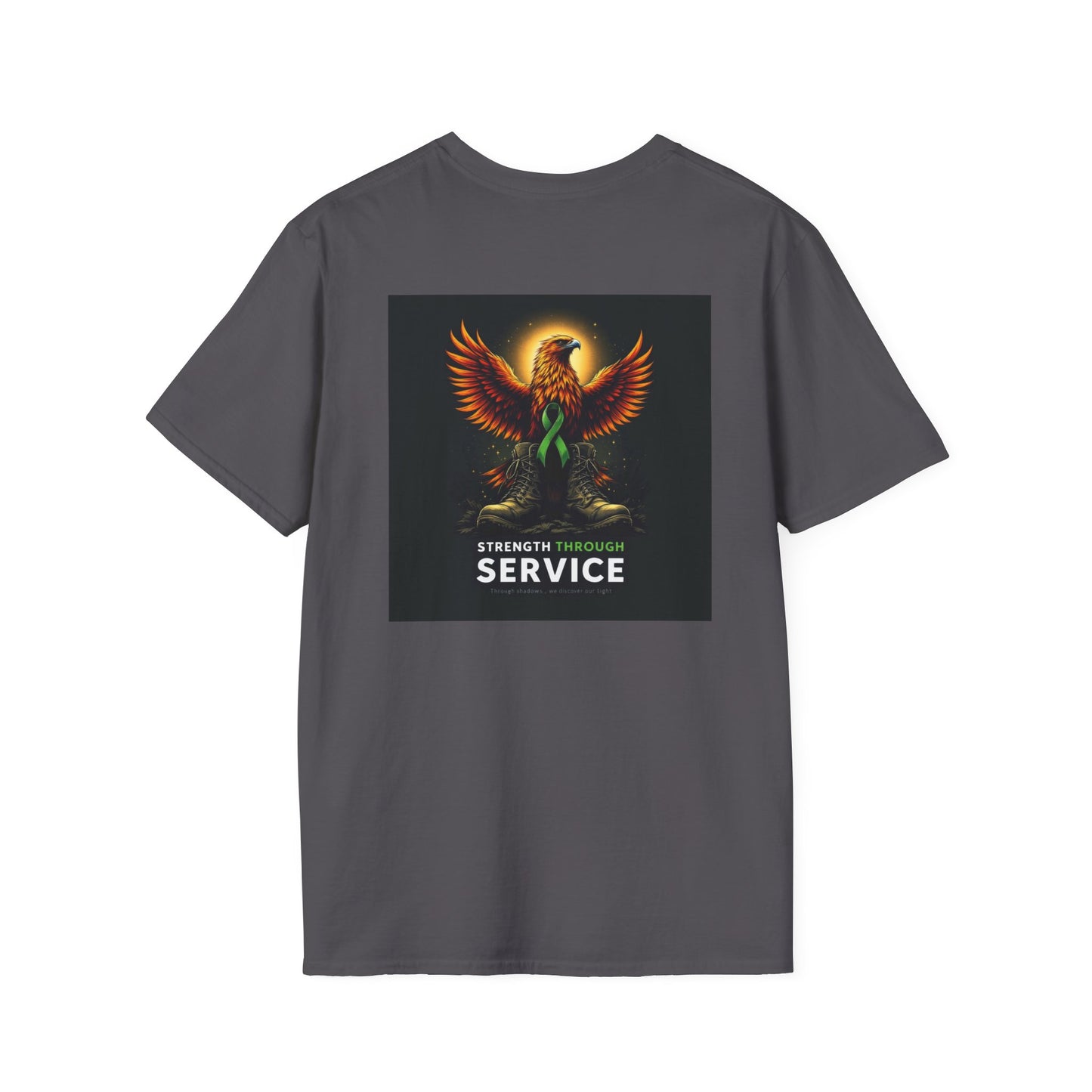 Strength Through Service Veteran Mental Health V Neck
