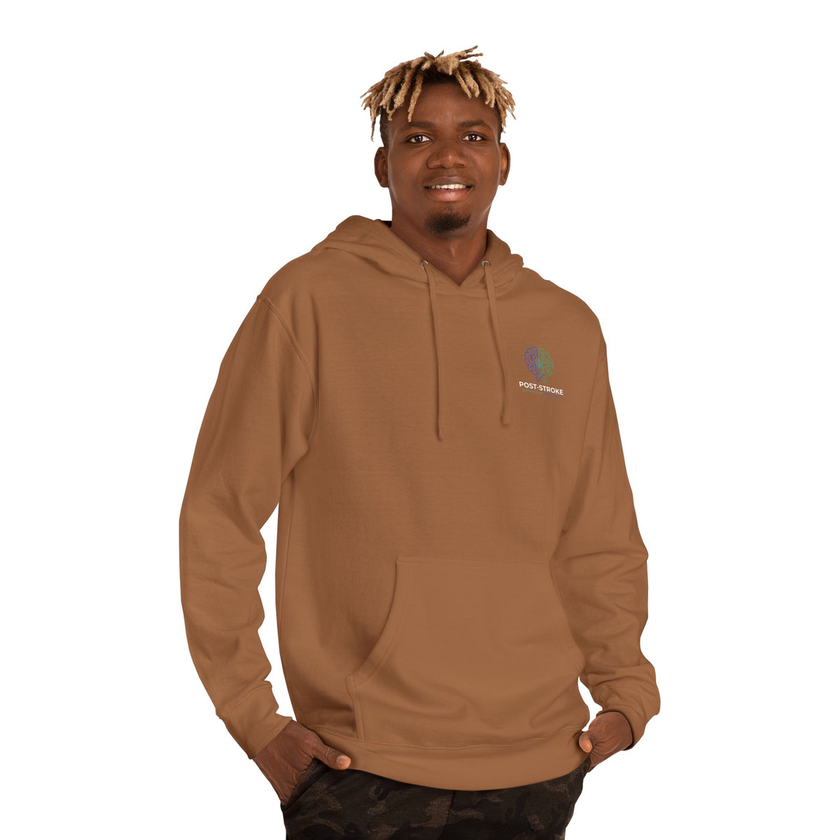 Surviving The Aftershock Hoodie | Post-Stroke Depression & Recovery Heavyweight Hoodie