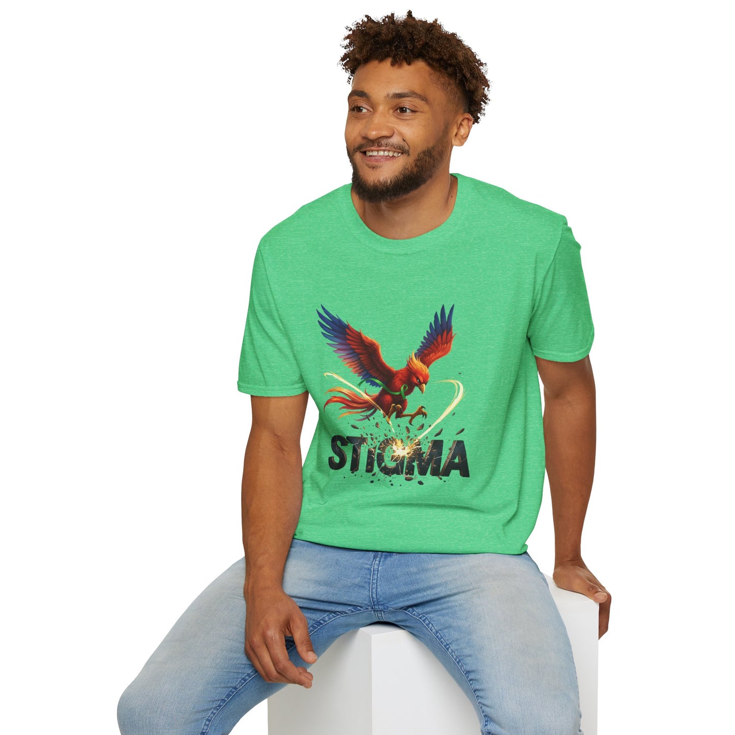 Attacking Stigma T-Shirt | Ryse the Phoenix Mascot