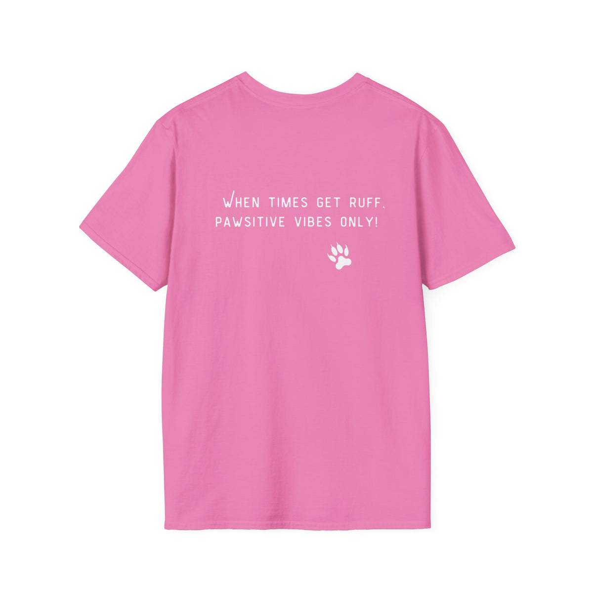 "Pawfect Acceptance" Dog Paw Print Tee