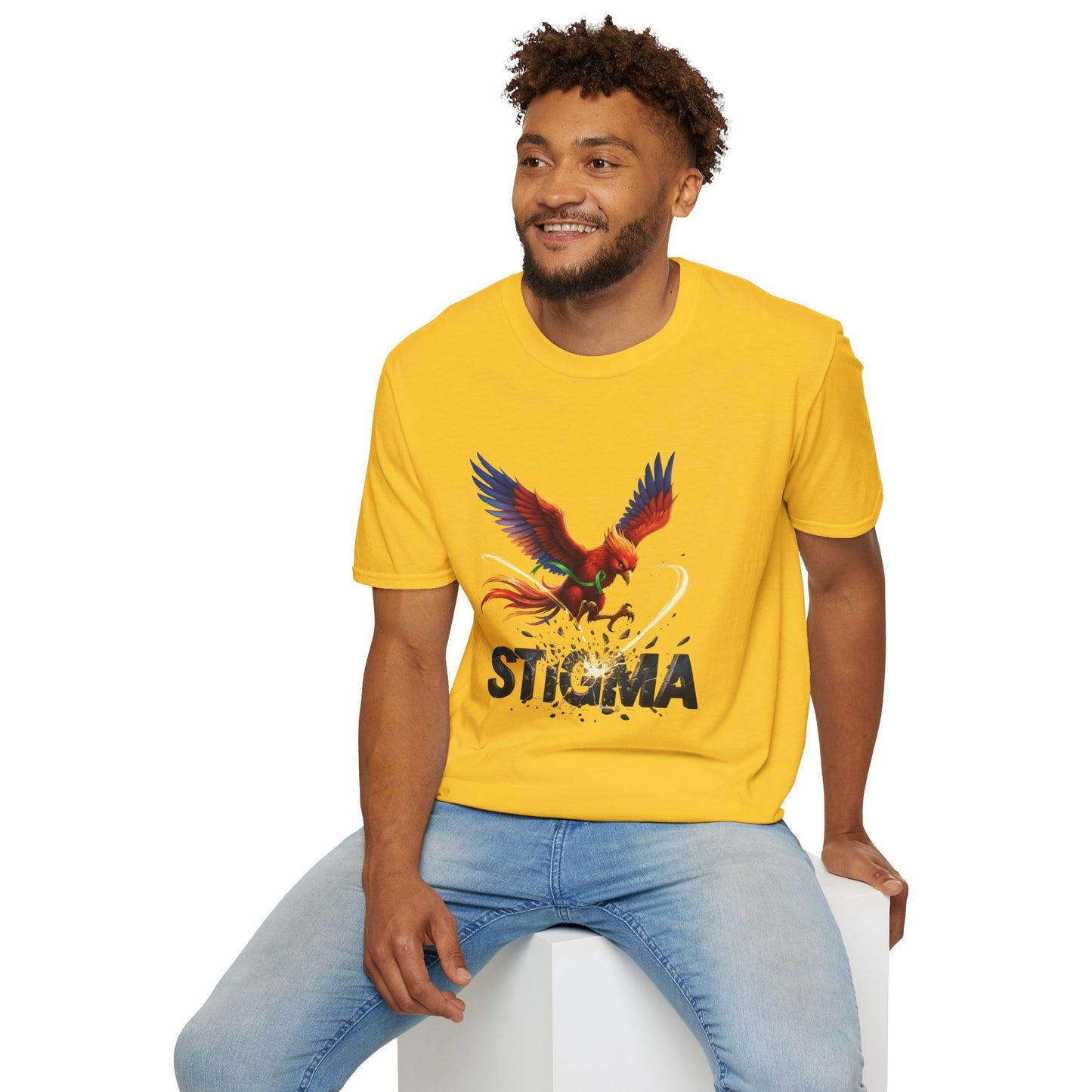 Attacking Stigma T-Shirt | Ryse the Phoenix Mascot