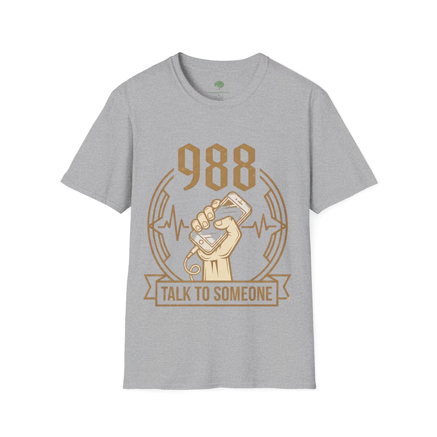 988 "Talk To Someone" Retro Graphic Tee