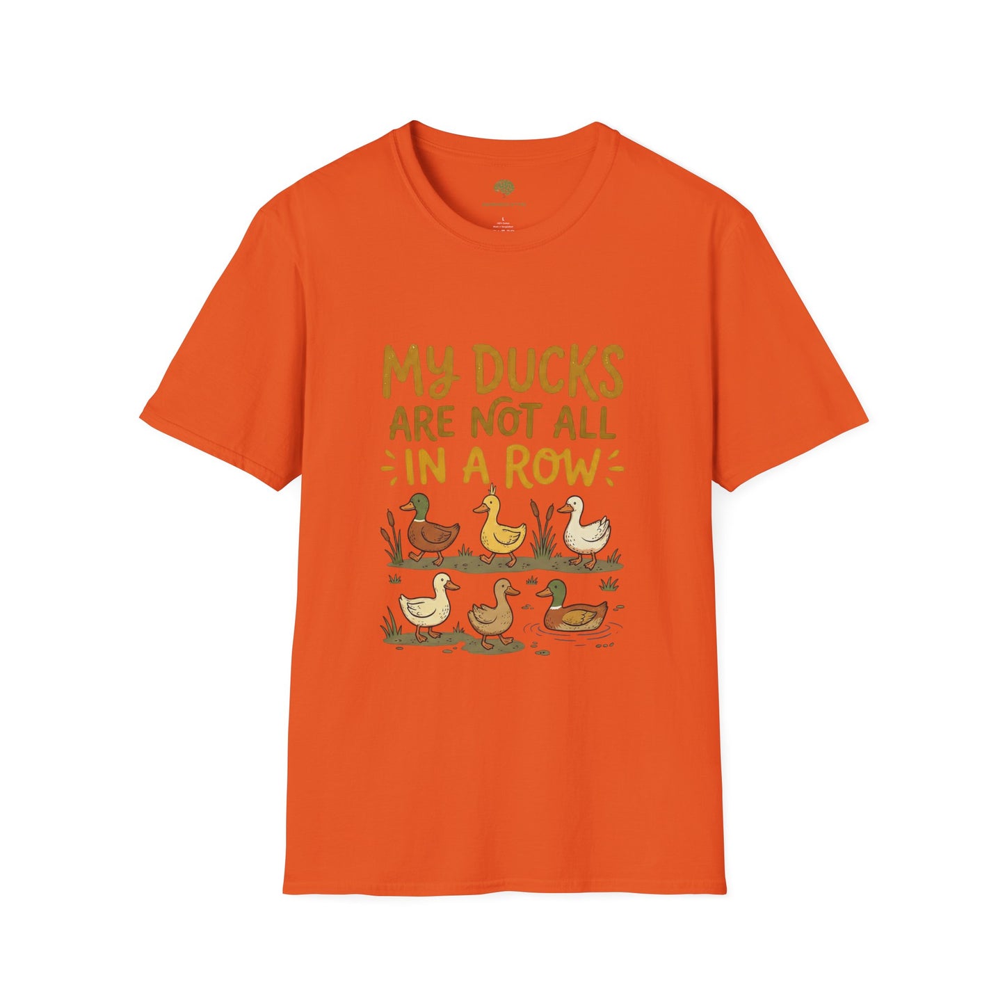 “My Ducks Are Not All In A Row” Cute Duck Graphic Tee
