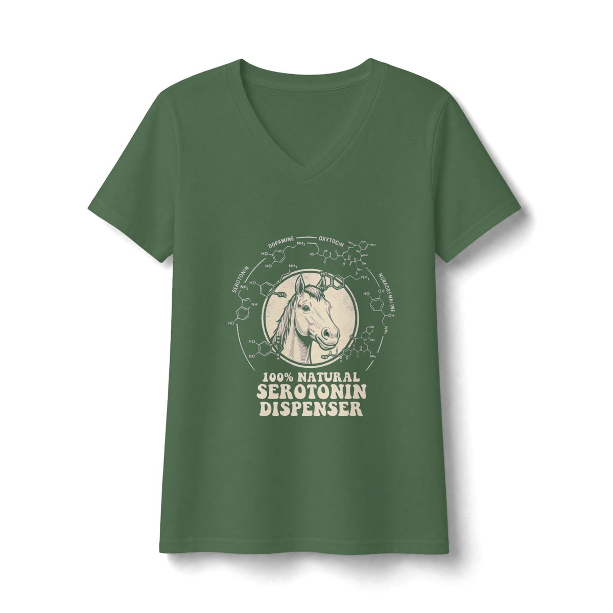 Horse 100% Natural Serotonin Dispenser T-Shirt